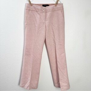 Arden B | Pink Wool Bootcut Pants With Lace Size 4